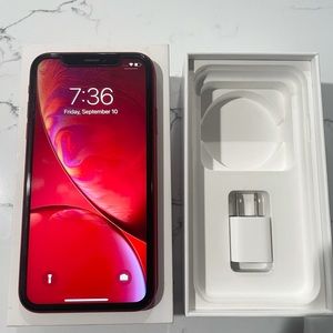 iPhone XR (Product)Red 64 gigabytes Unlocked